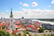 Bratislava, Slovakia, Stock Image - Aerial