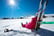 Skiing, Stock Image - Resting in the Sun