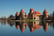 Vilnius, Lithuania, Stock Image - Trakai Castle