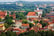 Vilnius, Lithuania, Stock Image - Old Town Aerial