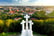 Vilnius, Lithuania, Stock Image - View from Three Crosses