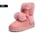 Women-Fashion-Suede-Snow-Pom-Pom-Boots-4-colours--Sizes-4-7-5