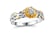 Gold-&-Silver-Plated-Crystal-Flower-Ring-2