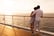 Cruise Ship, Stock Image - Couple on Deck