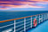 Generic Cruise Ship, Stock Image - Twilight Deck