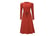 Women-A-line-High-Waist-Knitted-Dress-with-Belt-8