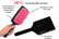 MP-03 Miss pouty microfibre quick dry hair brush NEW 2023 7
