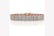 Natural Diamond Triple Row Round Cut Bracelet in Rose Gold Finish image 2