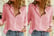 Womens-Leisure-Long-Sleeve-Shirt-pink