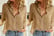 Womens-Leisure-Long-Sleeve-Shirt-BROWN