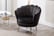 Black-Accent-Chair-with-Golden-Metal-Leg-1