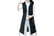 Women-Gilet-Jacket-Stand-Collar-Tunic-Long-Lightweight-Coat-black