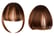 TARGET-PRODUCT-Clip-in-Fringe-Hair-Extension---3-Colours,-With-Or-Without-Bangs!-3