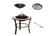 Outsunny-60cm-Outdoor-Fire-Pit-Table-with-Mosaic-Outer-2