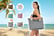 Extra-Large-Canvas-Beach-Bag-with-4-Inner-Pockets-1