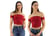 Womens-Lettuce-Trim-Bardot-Crop-Tops-8