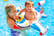 Kids-Inflatable-Rocket-Ship-Swim-Ring-with-Safety-Seat-1