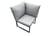 7 Seater Corner Sofa Chair Gas Fire Pit-4