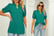 Women-Casual-V-Neck-Solid-Color-Short-Sleeves-Tshirt-6