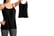 Women-Plus-Size-Camisole-with-Built-in-Bra-Sleeveless-Cami-Vest-black