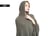 Hooded Tassel Pullover Knitted Sweater Cloak Shawl-7