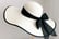 Women Wide Brim Straw Hat With Bowtie Beach Hat-7