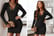 Women-Knitted-V-Neck-Long-Sleeve-Button-Bodycon-Dress-3