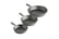Cast-Iron-3-Pcs-Skillet-Pan-Set-Non-Stick-Round-Frying-Grill-Kitchen-Fry-Cooking-2