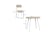 3Pcs-Wooden-Compact-Dining-Set-Table-Chairs-Kitchen-Home-Furniture-7