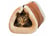 Two-In-One-Cat-Cave-and-Bed-with-Self-Heating-Thermal-Core-No-Electric-Blanket-3