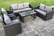7-Seater Grey Rattan Garden Furniture Set-1