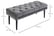 32136358-HOMCOM-Grey-Buttoned-Accent-Bench-3