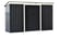 32275437-9ft-x-4ft-Corrugated-Garden-Metal-Storage-Shed-Dark-grey-2