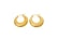 Solid-Round-Stainless-Steel-Gold-Earrings-2