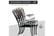 32488118-5PCs-Garden-Dining-Conversation-Set-4-Chairs-Table-W-Umbrella-Hole-Cast-Aluminum-5