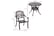 32488118-5PCs-Garden-Dining-Conversation-Set-4-Chairs-Table-W-Umbrella-Hole-Cast-Aluminum-11