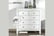 HOMCOM-White-Modern-Chest-of-5-Drawers-with-Metal-Handles-5