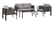 32911406-4-Piece-Metal-Garden-Furniture-Set-with-Tempered-Glass-Coffee-Table-2