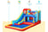 32911434-4-in-1-Bouncy-Castle,-with-Slide,-Pool,-Trampoline,-Climbing-Wall,-Blower---Multicoloured-4