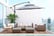 32931350-3m-Cantilever-Parasol,-Hanging-Parasol,-with-Double-Roof,-LED-Solar-lights,-Crank,-8-Sturdy-Ribs-and-C-3