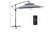 32931350-3m-Cantilever-Parasol,-Hanging-Parasol,-with-Double-Roof,-LED-Solar-lights,-Crank,-8-Sturdy-Ribs-and-C-5