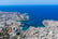 Malta aerial view. St. Julian's (San Giljan) and Tas-Sliema cities. St. Julian’s bay, Balluta bay, Spinola bay, Towns