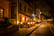 Jewish Quarter of the Kazimierz district in Krakow at night, Poland