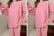 Women-One-Size-Flannel-Sleepwear-Pajamas-Set-dark-pink