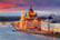 Hungarian parliament, Budapest at sunset