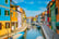 Sea canal in Burano