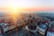 Krakow Market Square, Aerial sunrise