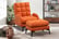 Upholstered-Adjustable-Velvet-Recliner-with-Ottoman-5