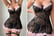 Women's-Lace-Bow-Babydoll-Garter-Lingerie-Set-4