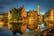 Bruges, Belgium, Stock, Canals